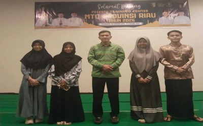 Siswa SMA Negeri Pintar Provinsi Riau Perkuat Kafilah Kuansing pada MTQ Tingkat Provinsi Riau 2026